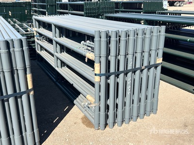 Quantity of (16) 2026 RanchMaster HDALYPNL12 12 ft x 4 ft HD Magnum Ranch Gate Livestock Panel (Unused)
