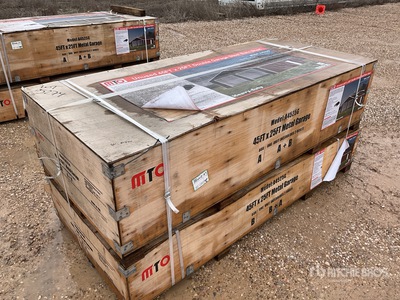 2025 MTO A4525G 45X25 Dual Garage Shed (Unused)