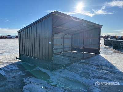 244 in x 126 in Tettoia per bestiame