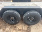 Trailer Chassis with Tire Condition
