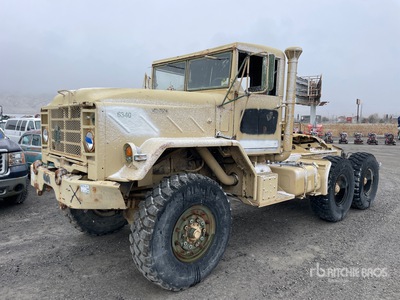 1991 American General 6x6 T/A Day Cab Truck Tractor (Inoperable)