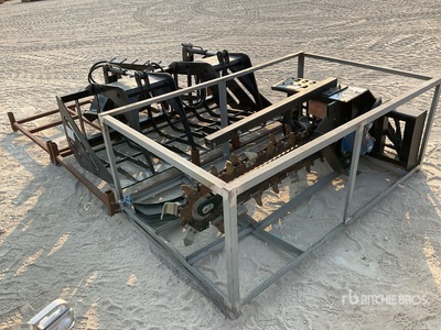 Quantity of (3) Skid Steer Attachments (Unused)