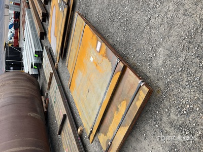 Quantity of 2025 Kit Containers Steel Plates (Unused)