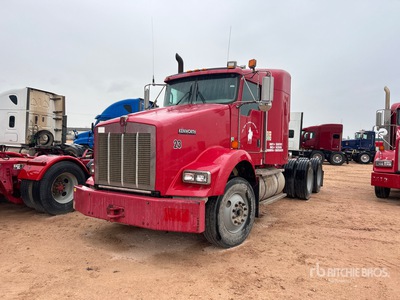 2011 Kenworth T800 6x4 Cabina con cuccetta per trattore stradale (Inoperable)