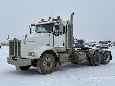 2012 Kenworth T800 6x4 T/A Day Cab Truck Tractor
