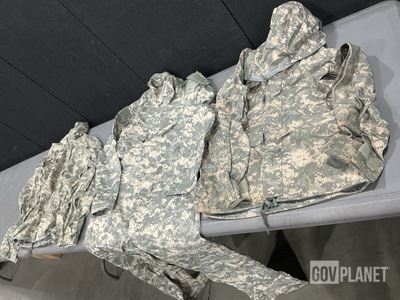 (9) Cold Weather Parkas, (25) Pairs of Mechanic’s Coveralls & Assorted Items