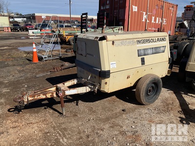 1998 Ingersoll-Rand 185WJD 185 cfm  Mobile Air Compressor