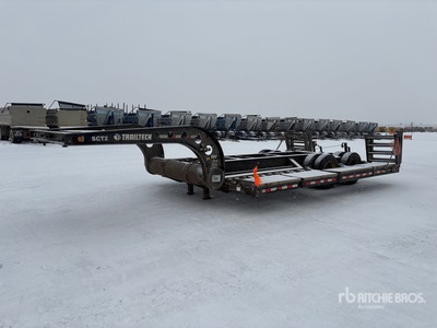 2008 Trailtech 18 ft T/A Sprayer/Combine Equipment Trailer