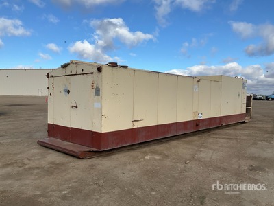 Nabors Drilling Electric 9 ft x 45 ft Skid-Mounted Industrial Boiler