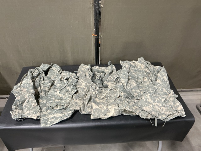 (3) Wet Weather Jackets, (15) Pairs of Cold Weather Trousers & Assorted Items