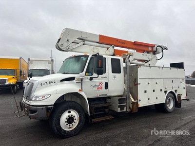 2017 Altec 400-46-A 40 ft on 2010 International 4400 4x2 Extended Cab Bucket Truck