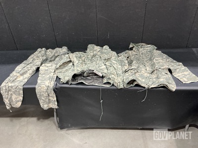 (9) Pairs of Cold Weather Trousers, (4) Cold Weather Parkas & Assorted Items