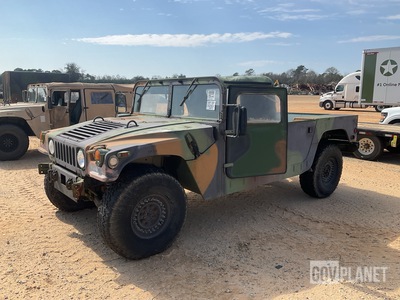 1997 AM General M1097A2 HMMWV 2 Door Soft Top w/Truck Body