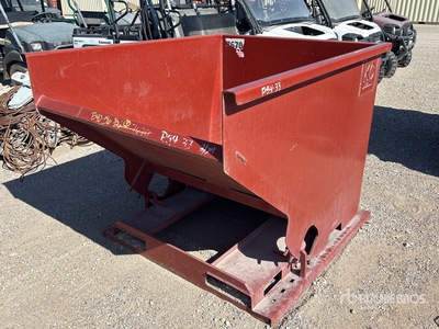 Kit Containers 5 ft 6 in 2 Cu Yd Self-Dumping Hopper (Unused)