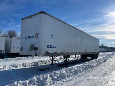 2002 Stoughton 53 ft x 102 in T/A Van Trailer