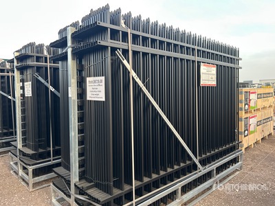 Quantity of (30) 2026 SUNTOP S0710-30 10 ft x 7 ft Powder Coated Clôture (Unused)
