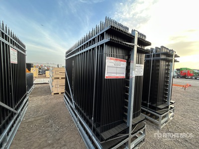 Quantity of (30) 2026 SUNTOP S0710-30 10 ft x 7 ft Powder Coated Clôture (Unused)