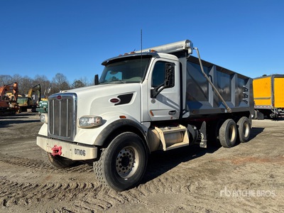 2018 Peterbilt 567 6x4 T/A Dump Truck