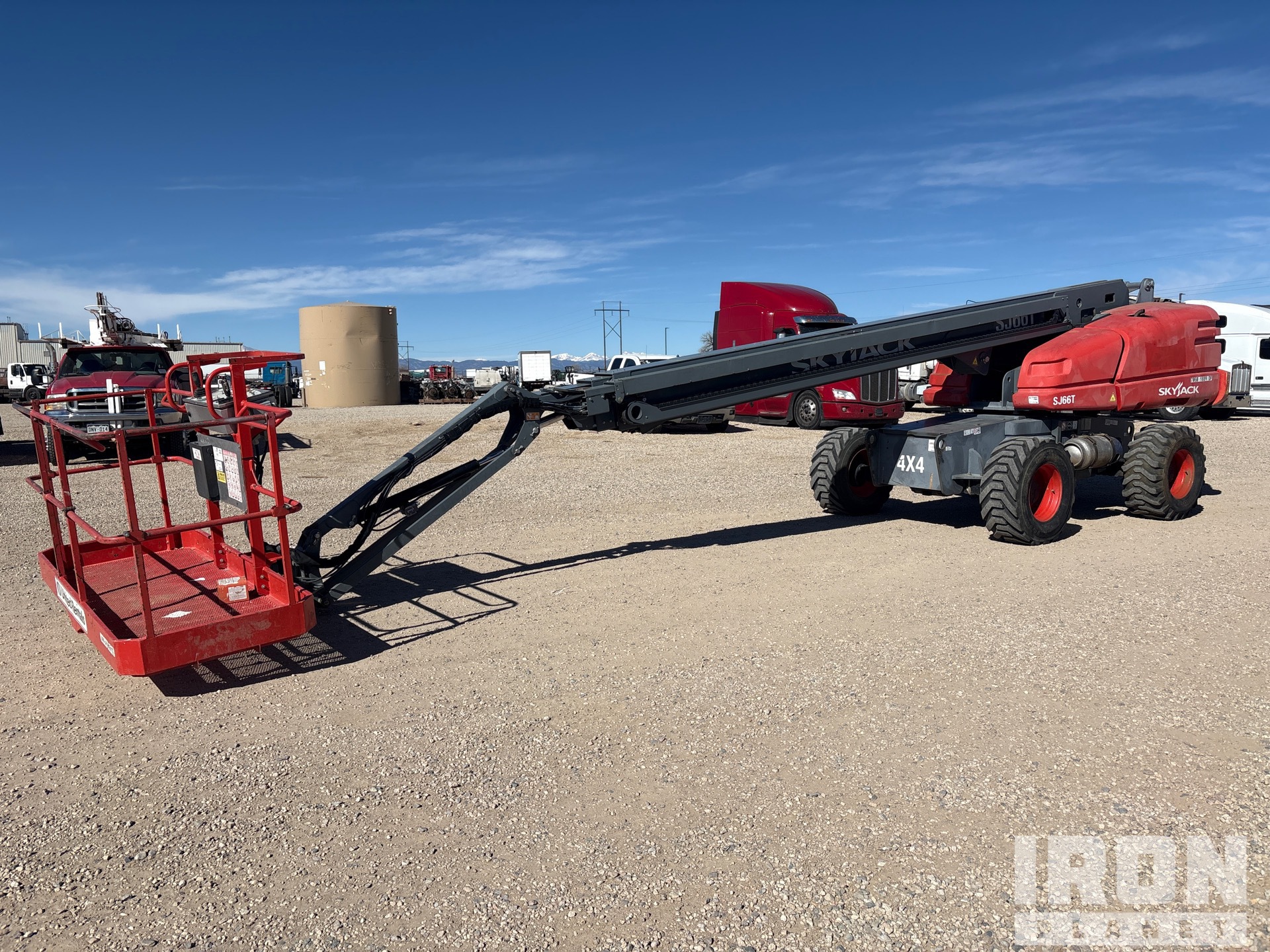 2016 Skyjack SJ66T 4WD Dual Fuel Telescopic Boom Lift in Mead