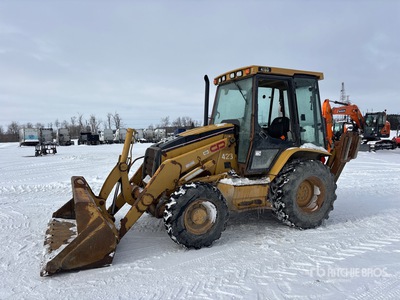 2003 Cat 416D 4x4 Chargeuse paysagisme