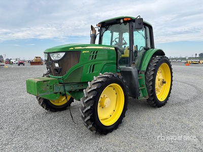2014 John Deere 6140M 4WD Tractor
