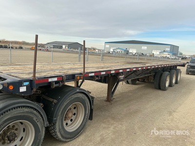 2002 Lode King Tri/A Flatbed Trailer