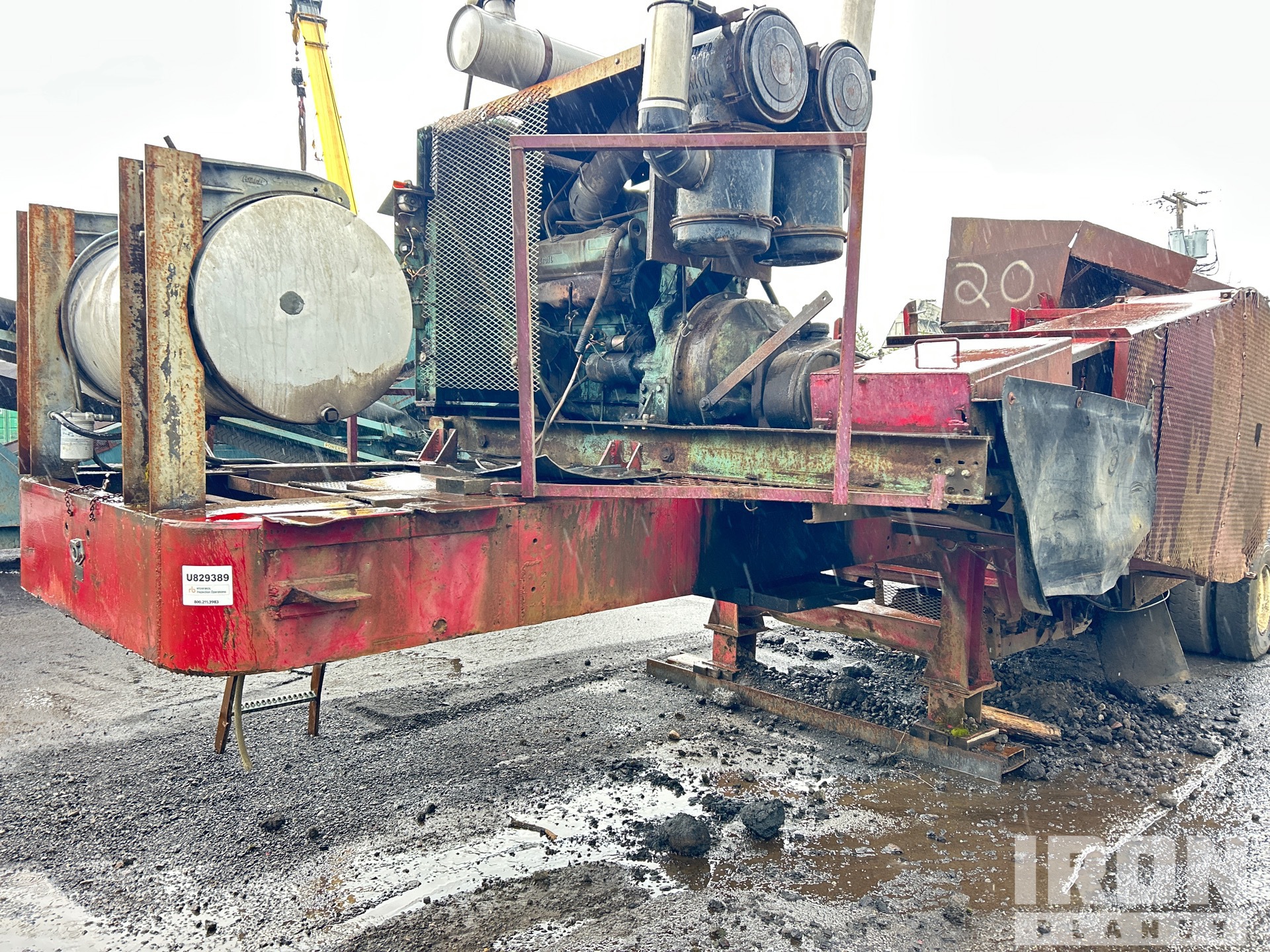 1960 Pioneer 5424 Portable Roll Crushing Plant in North Plains