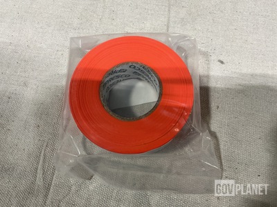 (387) Rolls of GHC 101408 Orange Plastic Flagging