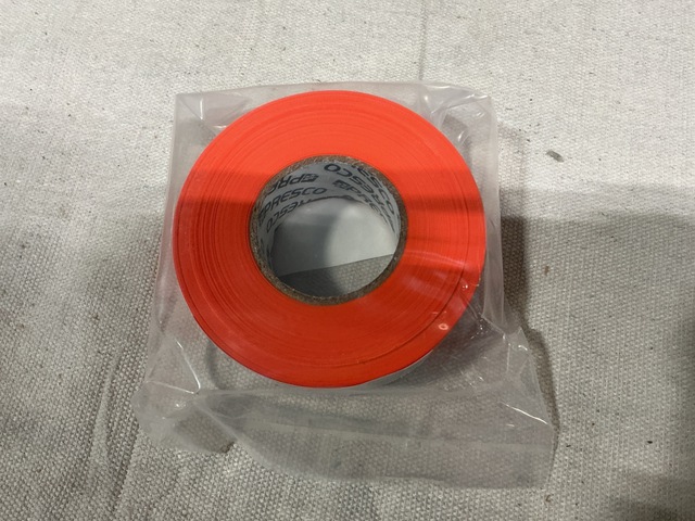 (387) Rolls of GHC 101408 Orange Plastic Flagging (387) Rolls of GHC 101408 Orange Plastic Flagging