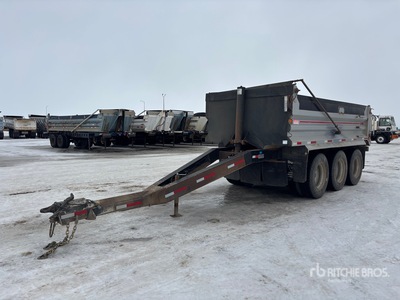 2007 Renn 17 ft Tri/A Pup Dump Trailer