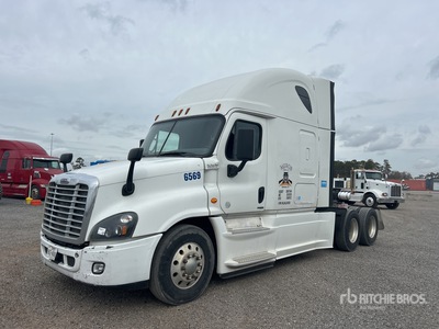 2017 Freightliner Cascadia 125 6x4 T/A Sleeper Truck Tractor