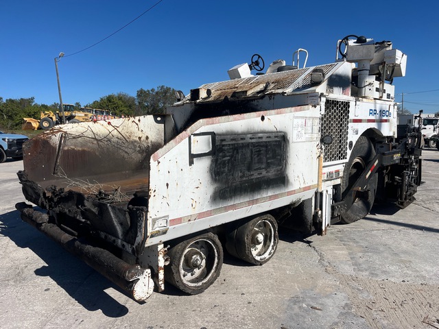 2016 Roadtec RP190E Wheel Asphalt Paver