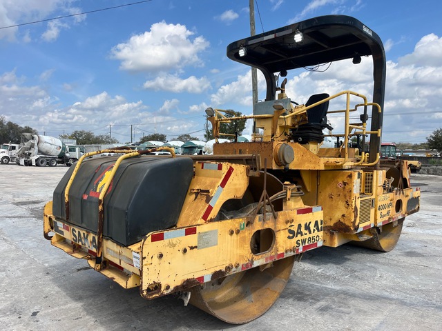 2007 Sakai SW850 Double Drum Roller