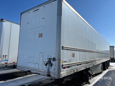 2012 Manac 53 ft x 102 in Quad/A Gesloten aanhangwagen