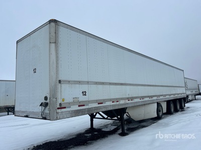 2012 Manac 53 ft x 102 in Quad/A Van Trailer