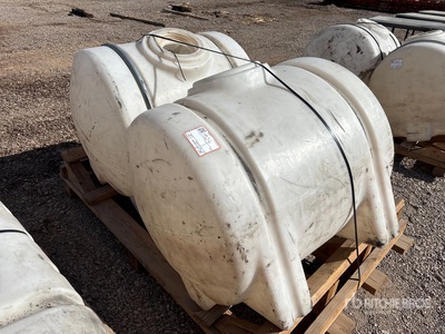 Quantity of (2) Skid Mounted Poly Tank
