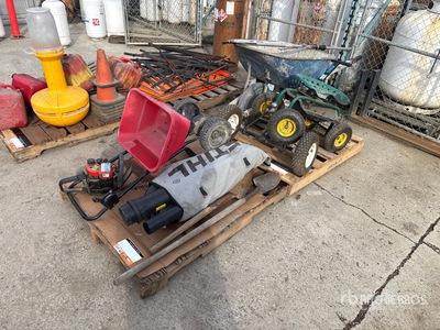 Quantity of (2) Pallets of Lawn and Garden Tools