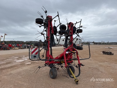 2012 Vicon Fanex 903 3-Point 8 Rotor Faneuse 9m Hay Tedder