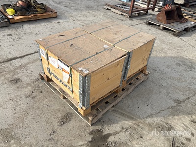 Quantity of (2) Crates of Husqvarna Eccentric Housings (Unused)