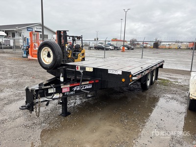 2021 Felling FT-14-2 16 ft T/A Rimorchio per attrezzatura