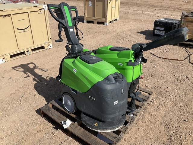 (2) IPC CT45 B50 Floor Scrubbers
