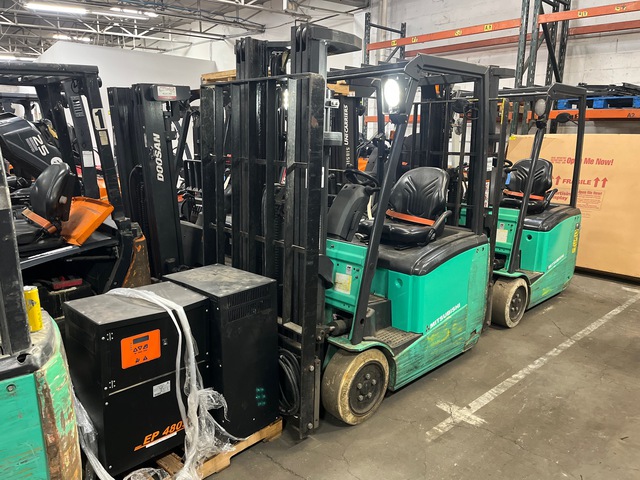 2018 Mitsubishi FB16PNT 2775 lb Electric Forklift 2018 Mitsubishi FB16PNT 2775 lb Electric Forklift