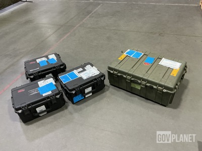 (1) Pelican 1730 Storage Case & (3) SKB I-Series Storage Cases