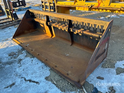 Brandt 108 in Skid Steer Bucket