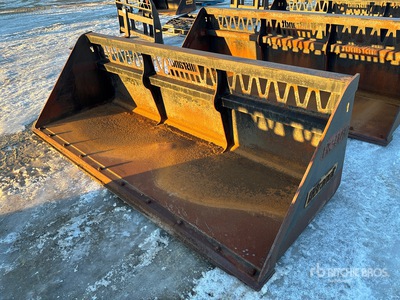 Brandt 108 in Skid Steer Bucket