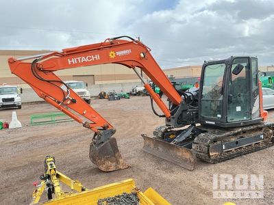 2020 Hitachi ZX85USB-5N Mini Excavator