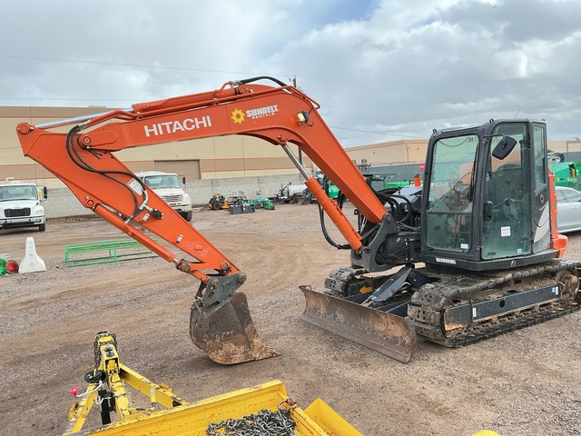 2020 Hitachi ZX85USB-5N Mini Excavator