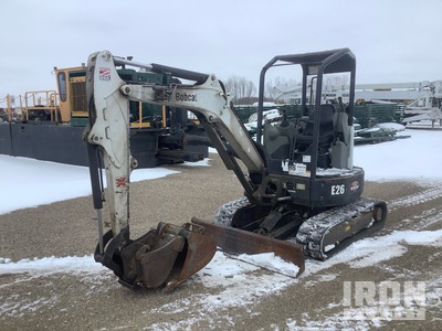 2017 Bobcat E26 Minibagger