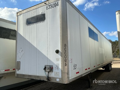 2013 Wabash DVCVHPC 53 ft x 102 in T/A Rimorchio furgonato