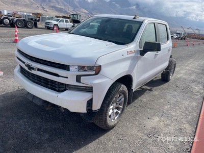 2021 Chevrolet Silverado 1500 Z71 4x4 Crew Cab Cabine et châssis (Inoperable)